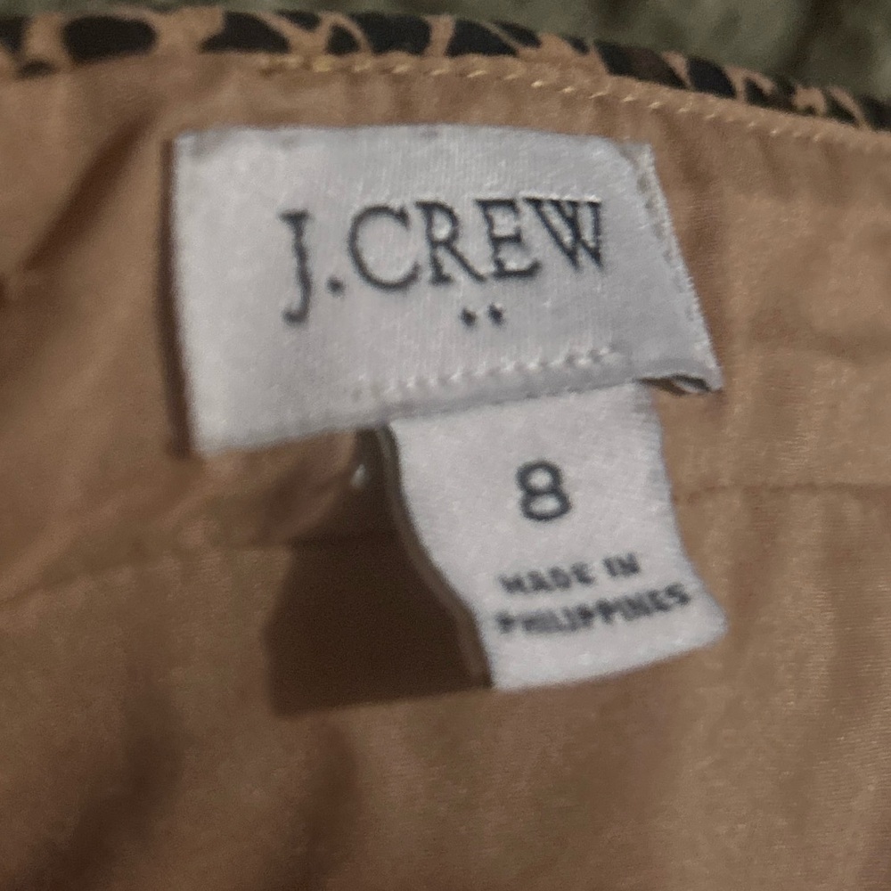 Leopard Print Skirt J Crew - Picture 2 of 4